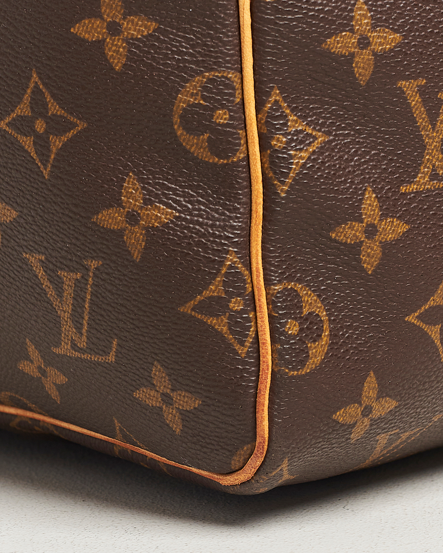 Homme | Louis Vuitton Pre-Owned Keepall 55 Bag Monogram | Louis Vuitton Pre-Owned | Keepall 55 Bag Monogram