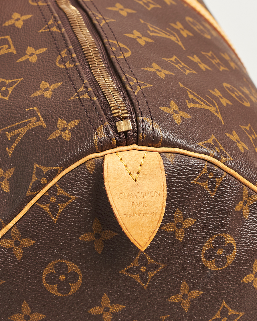 Homme | Louis Vuitton Pre-Owned Keepall 55 Bag Monogram | Louis Vuitton Pre-Owned | Keepall 55 Bag Monogram