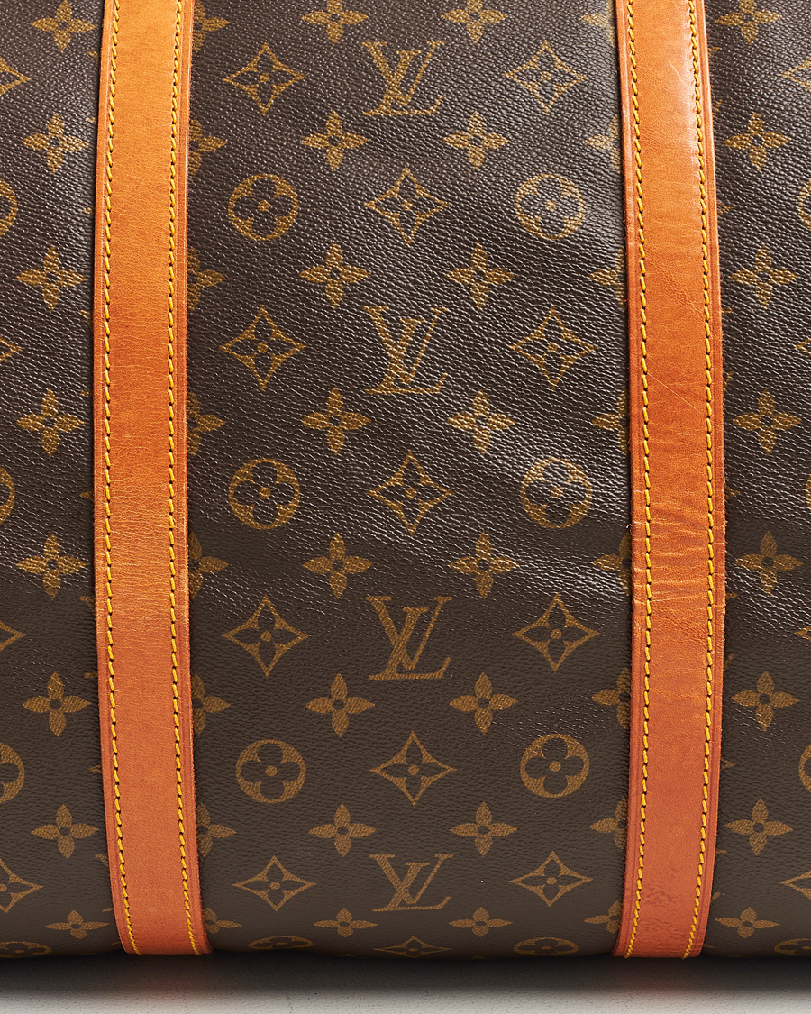 Homme | Louis Vuitton Pre-Owned Keepall 60 Bag Monogram | Louis Vuitton Pre-Owned | Keepall 60 Bag Monogram