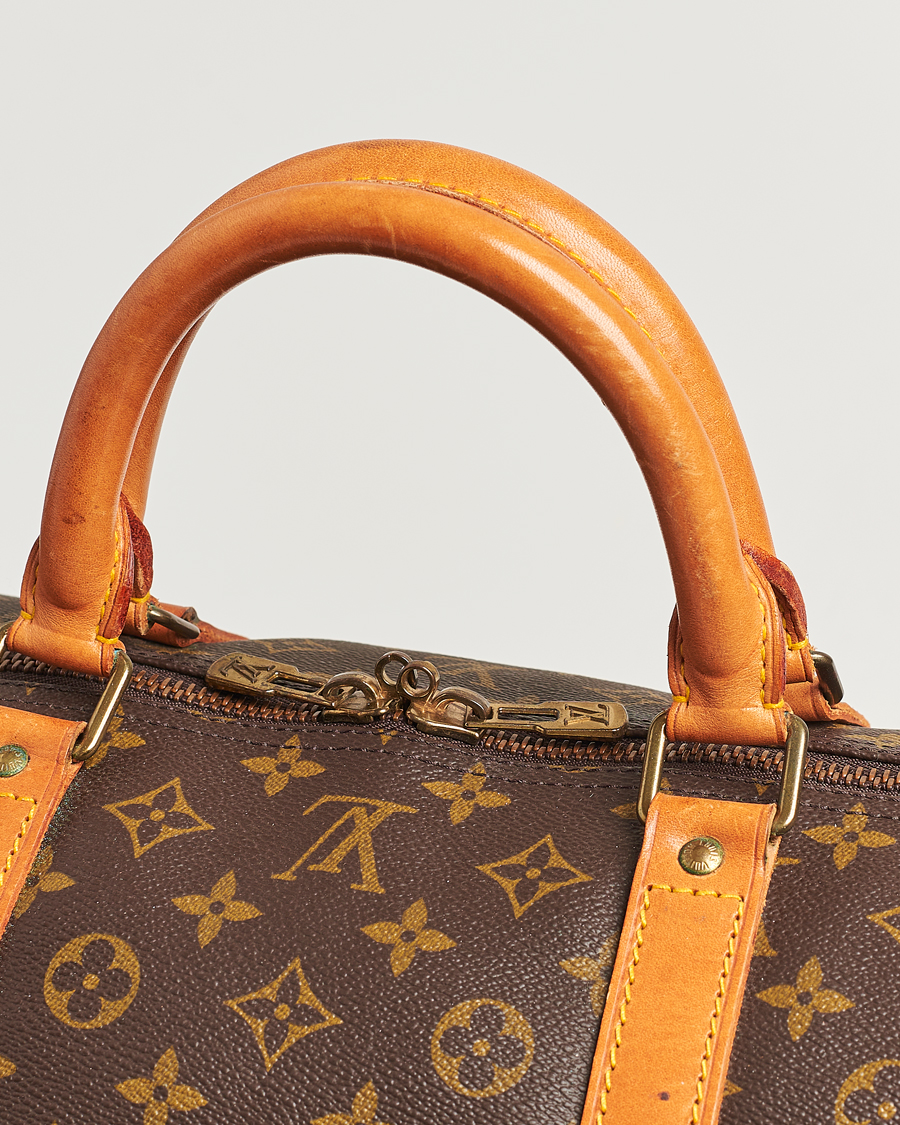 Homme | Louis Vuitton Pre-Owned Keepall 60 Bag Monogram | Louis Vuitton Pre-Owned | Keepall 60 Bag Monogram