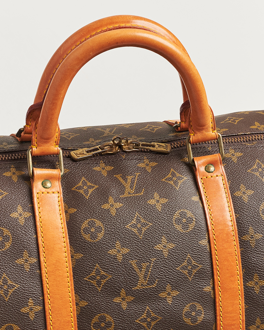 Homme | Louis Vuitton Pre-Owned Keepall 60 Bag Monogram | Louis Vuitton Pre-Owned | Keepall 60 Bag Monogram