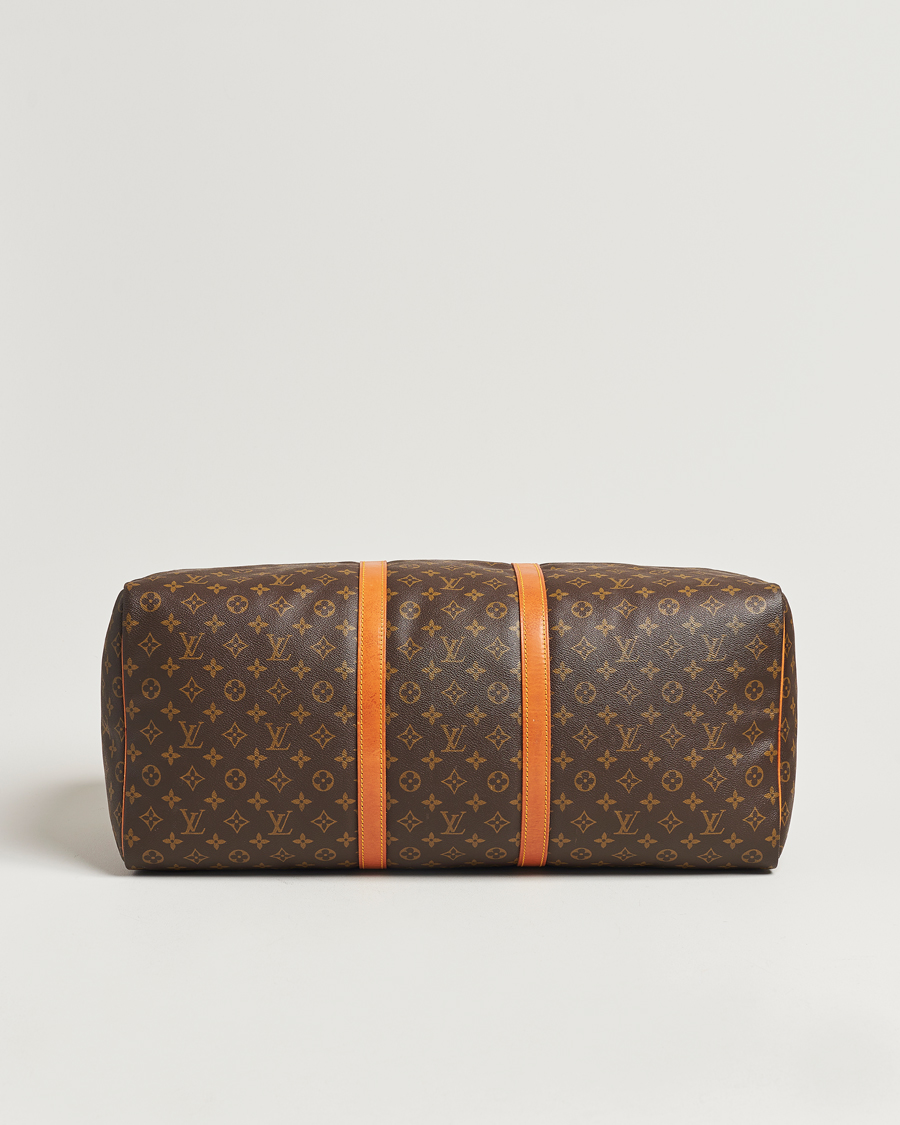 Homme | Louis Vuitton Pre-Owned Keepall 60 Bag Monogram | Louis Vuitton Pre-Owned | Keepall 60 Bag Monogram