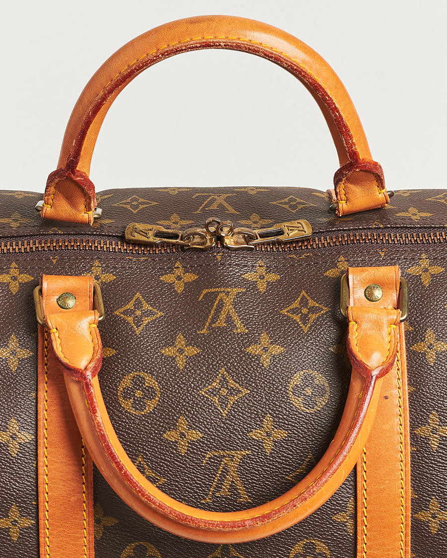 Homme | Louis Vuitton Pre-Owned Keepall 60 Bag Monogram | Louis Vuitton Pre-Owned | Keepall 60 Bag Monogram