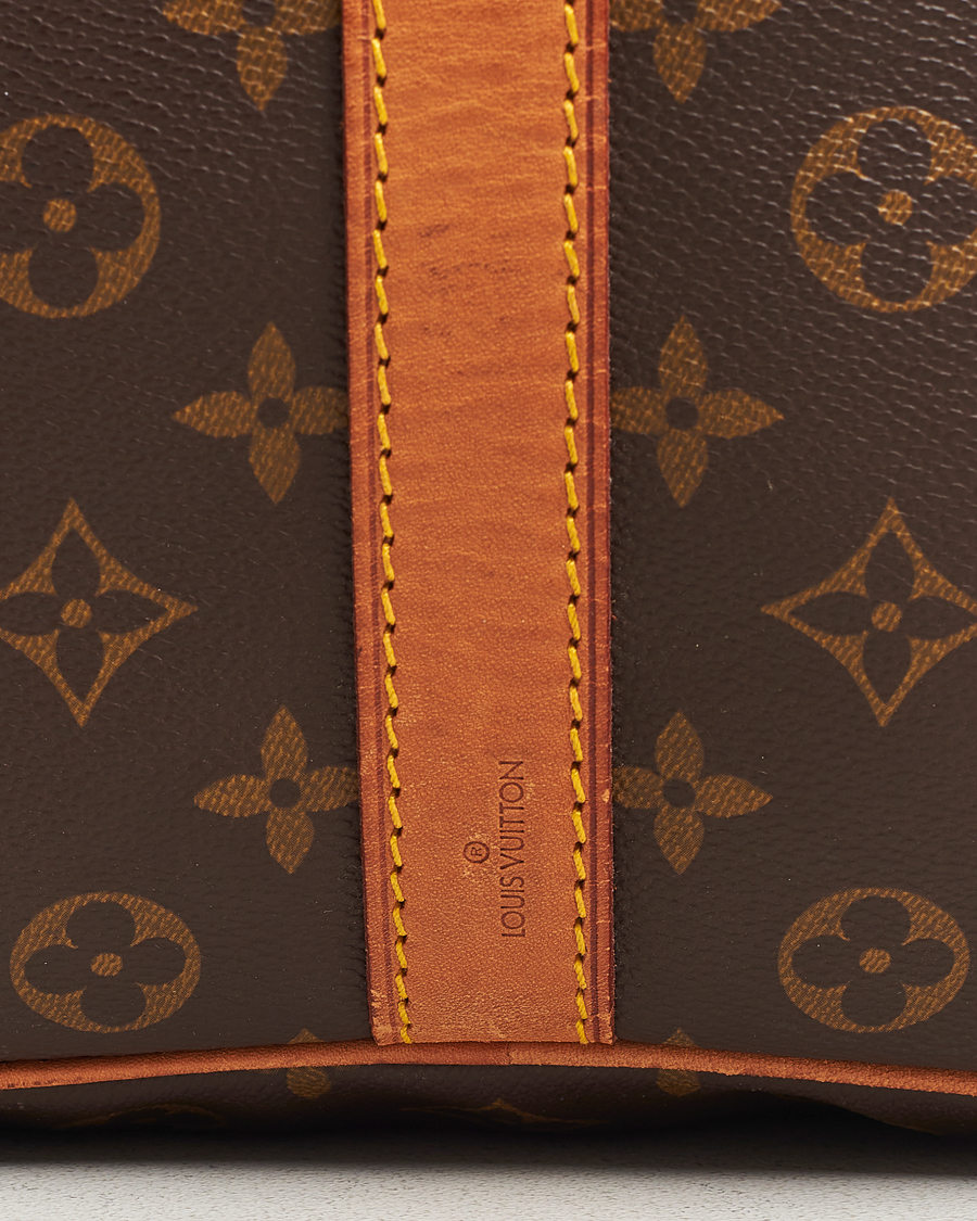 Homme | Louis Vuitton Pre-Owned Keepall Bandoulière 50 Bag Monogram | Louis Vuitton Pre-Owned | Keepall Bandoulière 50 Bag Monogram