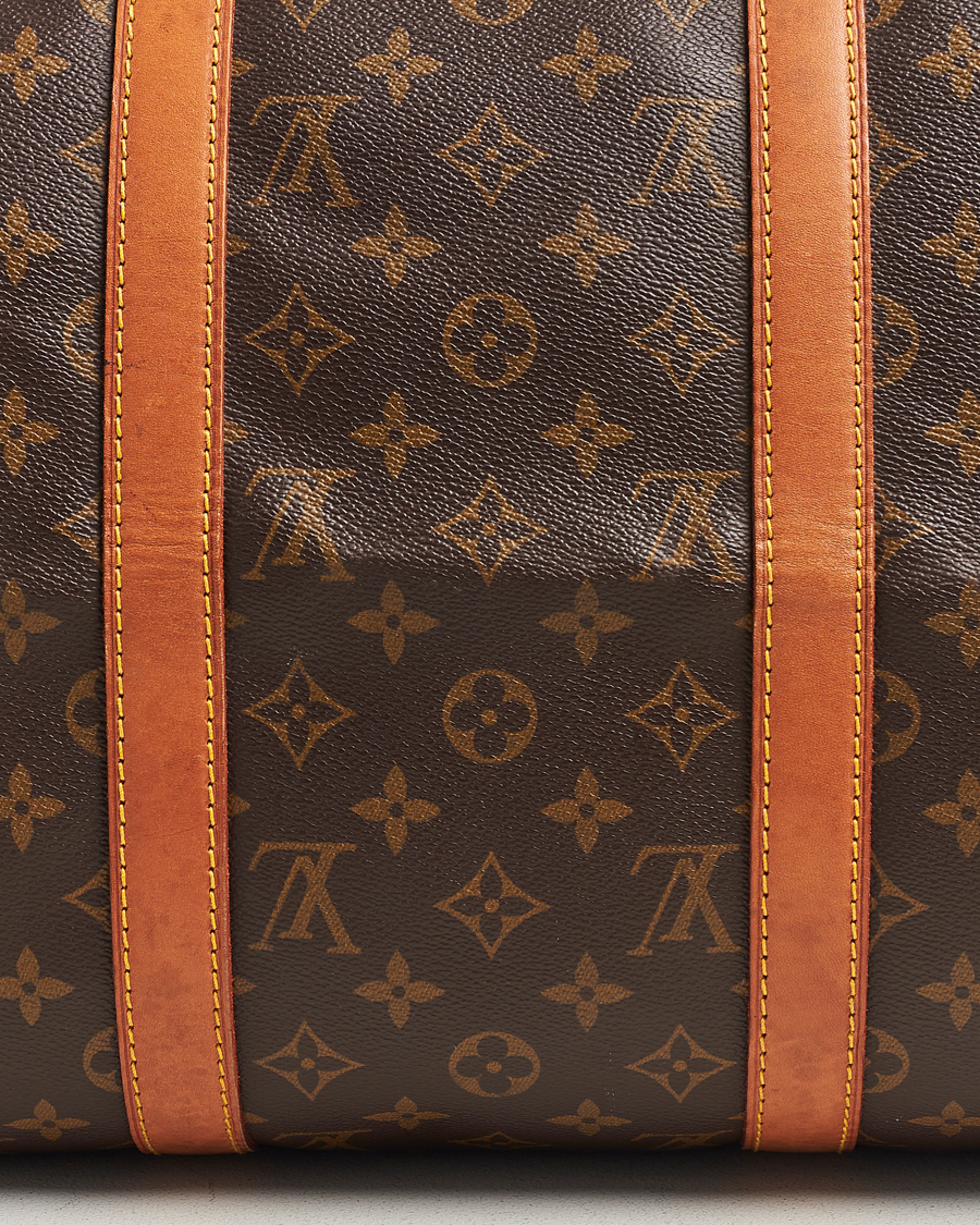 Homme | Louis Vuitton Pre-Owned Keepall 50 Bag Monogram | Louis Vuitton Pre-Owned | Keepall 50 Bag Monogram