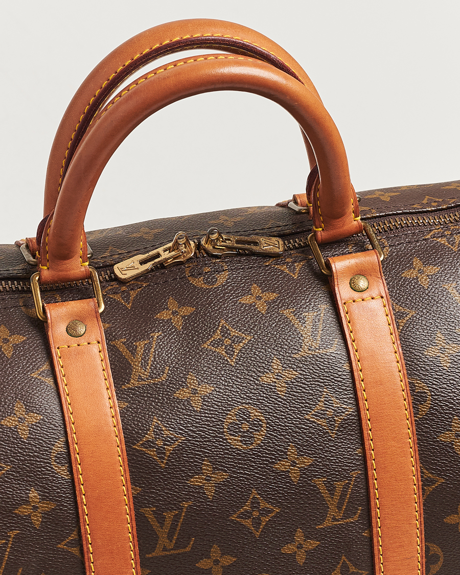 Homme | Louis Vuitton Pre-Owned Keepall 50 Bag Monogram | Louis Vuitton Pre-Owned | Keepall 50 Bag Monogram