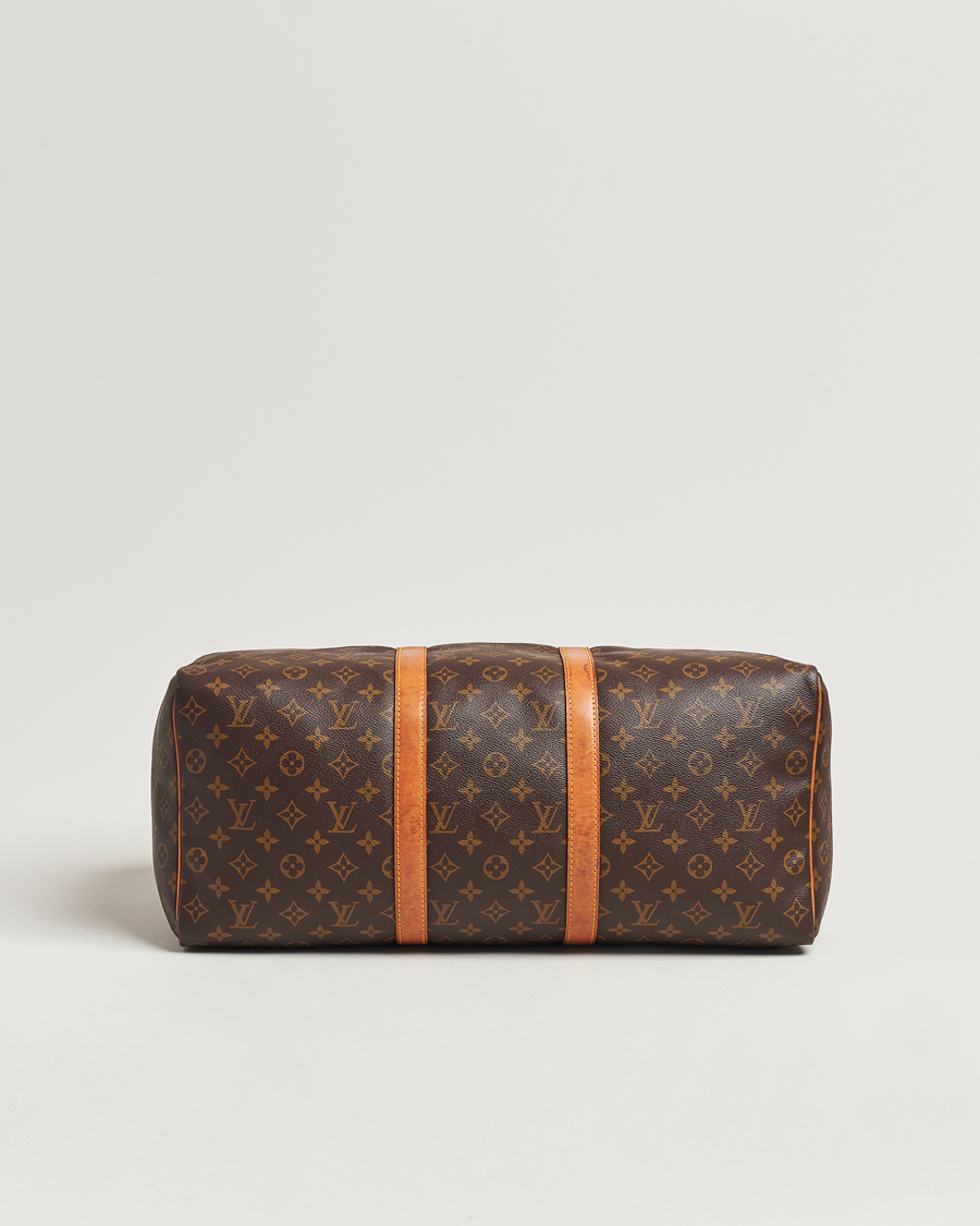 Homme | Louis Vuitton Pre-Owned Keepall 50 Bag Monogram | Louis Vuitton Pre-Owned | Keepall 50 Bag Monogram