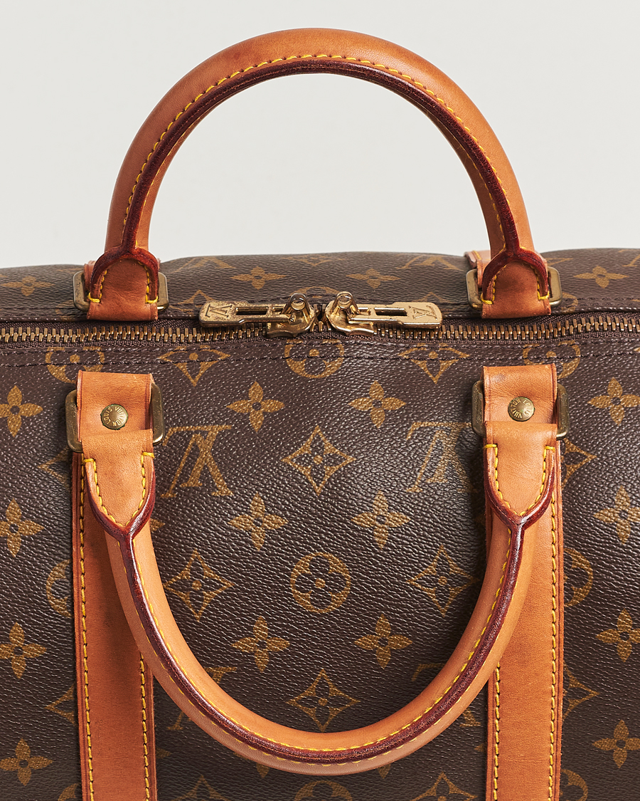 Homme | Louis Vuitton Pre-Owned Keepall 50 Bag Monogram | Louis Vuitton Pre-Owned | Keepall 50 Bag Monogram