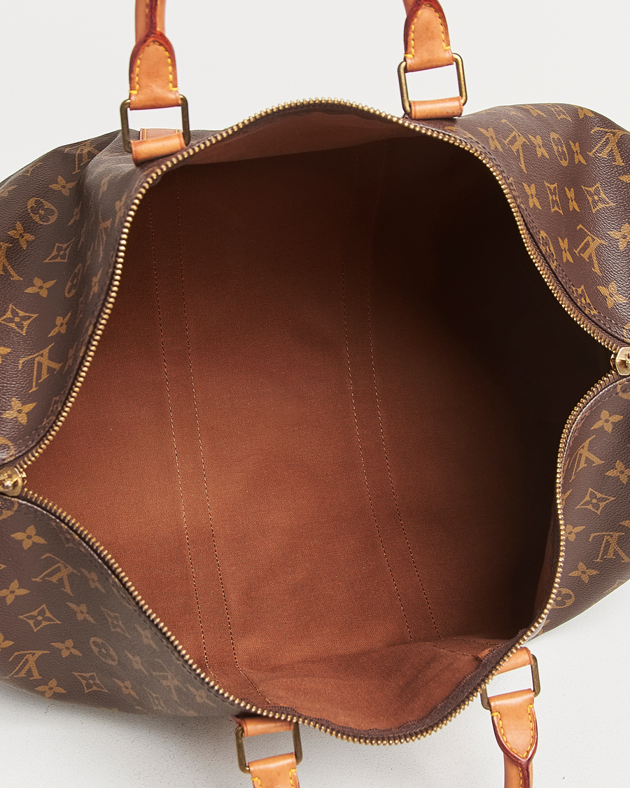 Homme | Louis Vuitton Pre-Owned Keepall 50 Bag Monogram | Louis Vuitton Pre-Owned | Keepall 50 Bag Monogram