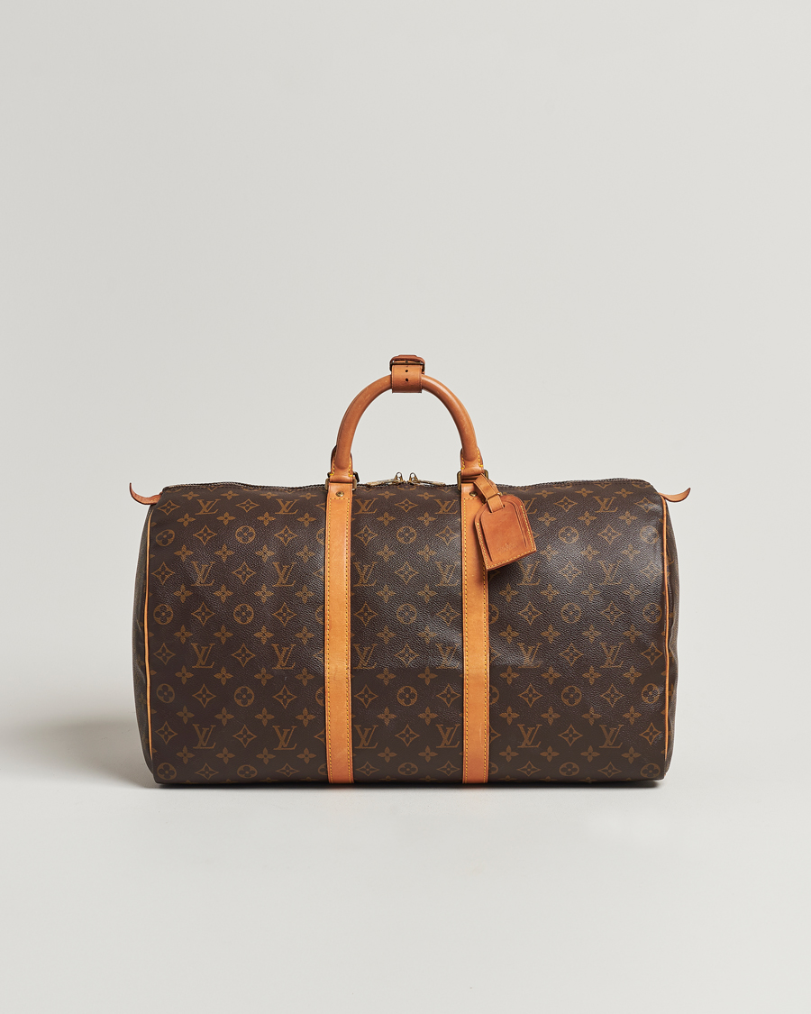 Homme | Louis Vuitton Pre-Owned Keepall 50 Bag Monogram  | Louis Vuitton Pre-Owned | Keepall 50 Bag Monogram 