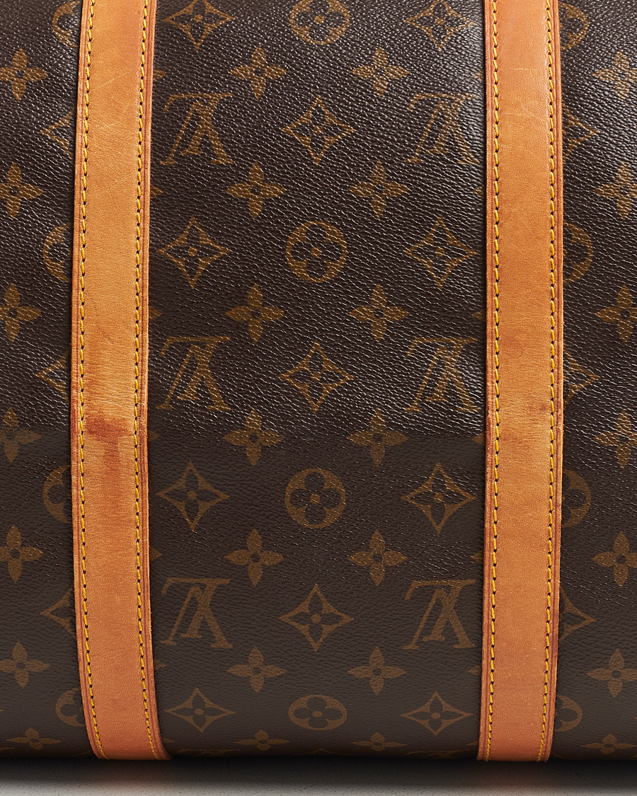 Homme | Louis Vuitton Pre-Owned Keepall 50 Bag Monogram  | Louis Vuitton Pre-Owned | Keepall 50 Bag Monogram 