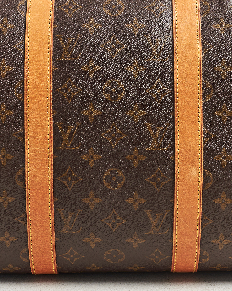 Homme | Louis Vuitton Pre-Owned Keepall 50 Bag Monogram | Louis Vuitton Pre-Owned | Keepall 50 Bag Monogram