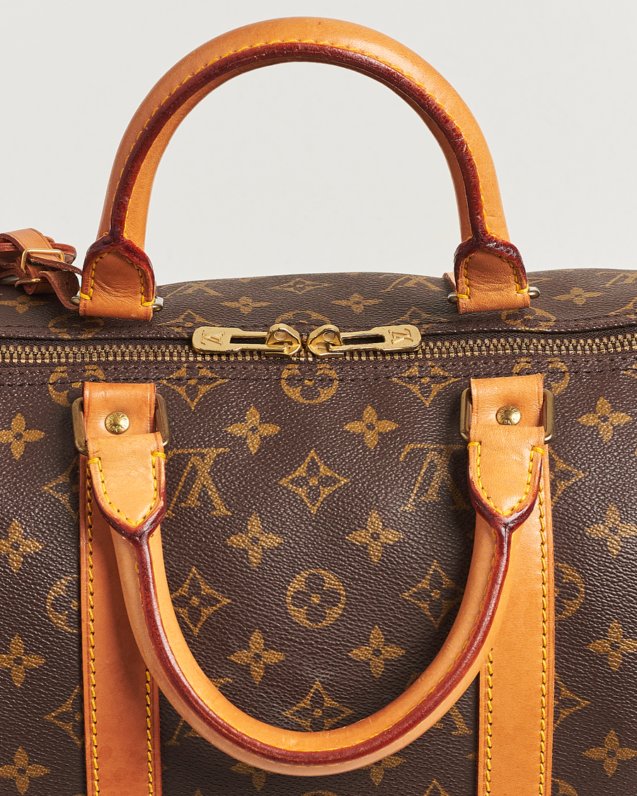 Homme | Louis Vuitton Pre-Owned Keepall 50 Bag Monogram | Louis Vuitton Pre-Owned | Keepall 50 Bag Monogram