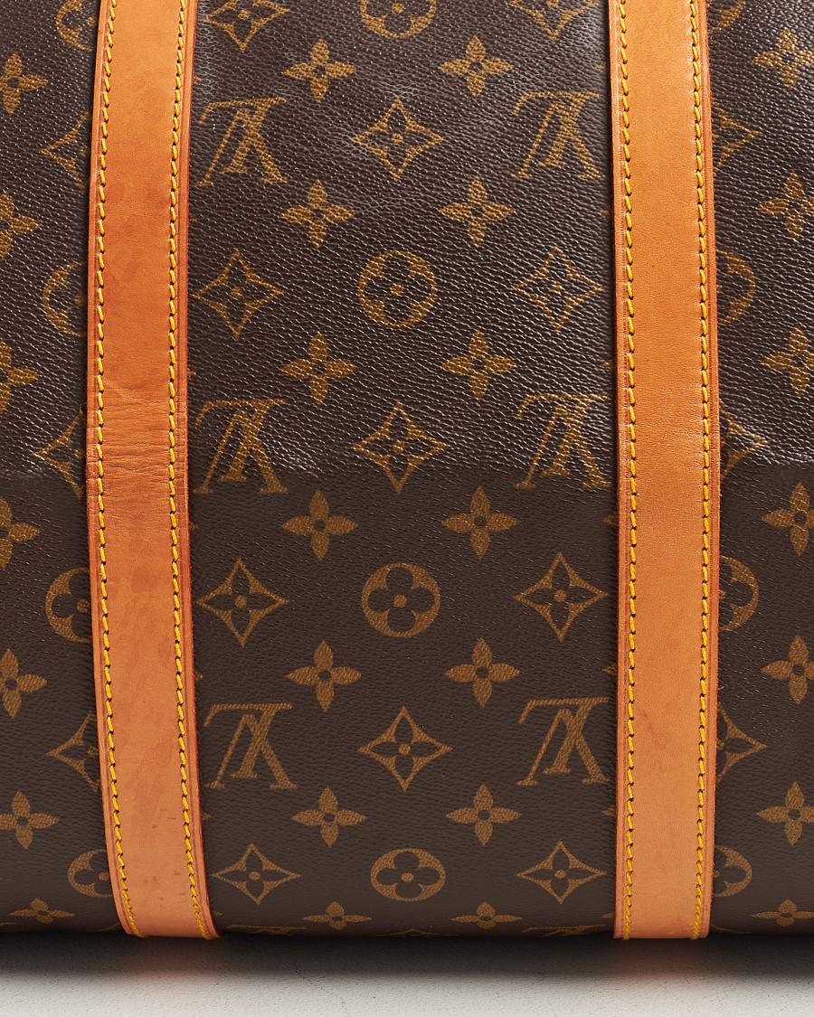 Homme | Louis Vuitton Pre-Owned Keepall 50 Bag Monogram | Louis Vuitton Pre-Owned | Keepall 50 Bag Monogram