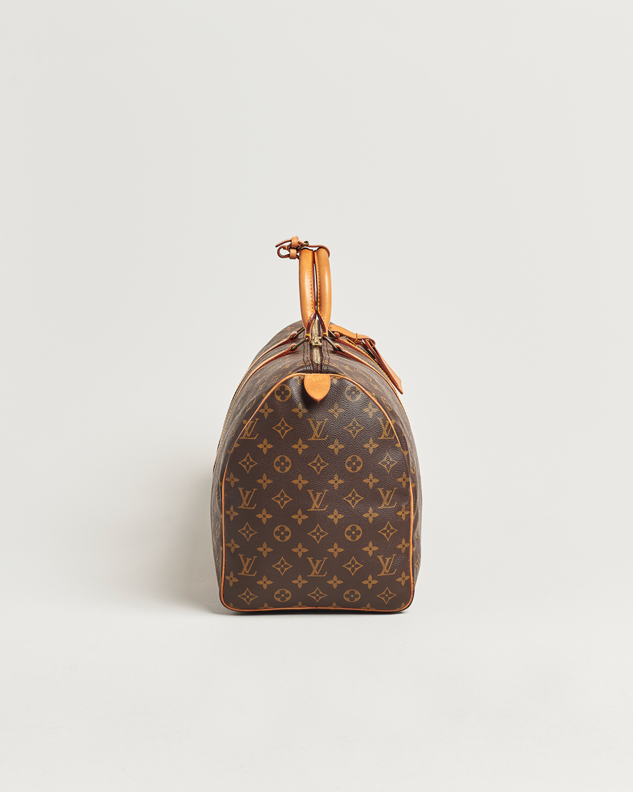 Homme | Louis Vuitton Pre-Owned Keepall 50 Bag Monogram | Louis Vuitton Pre-Owned | Keepall 50 Bag Monogram