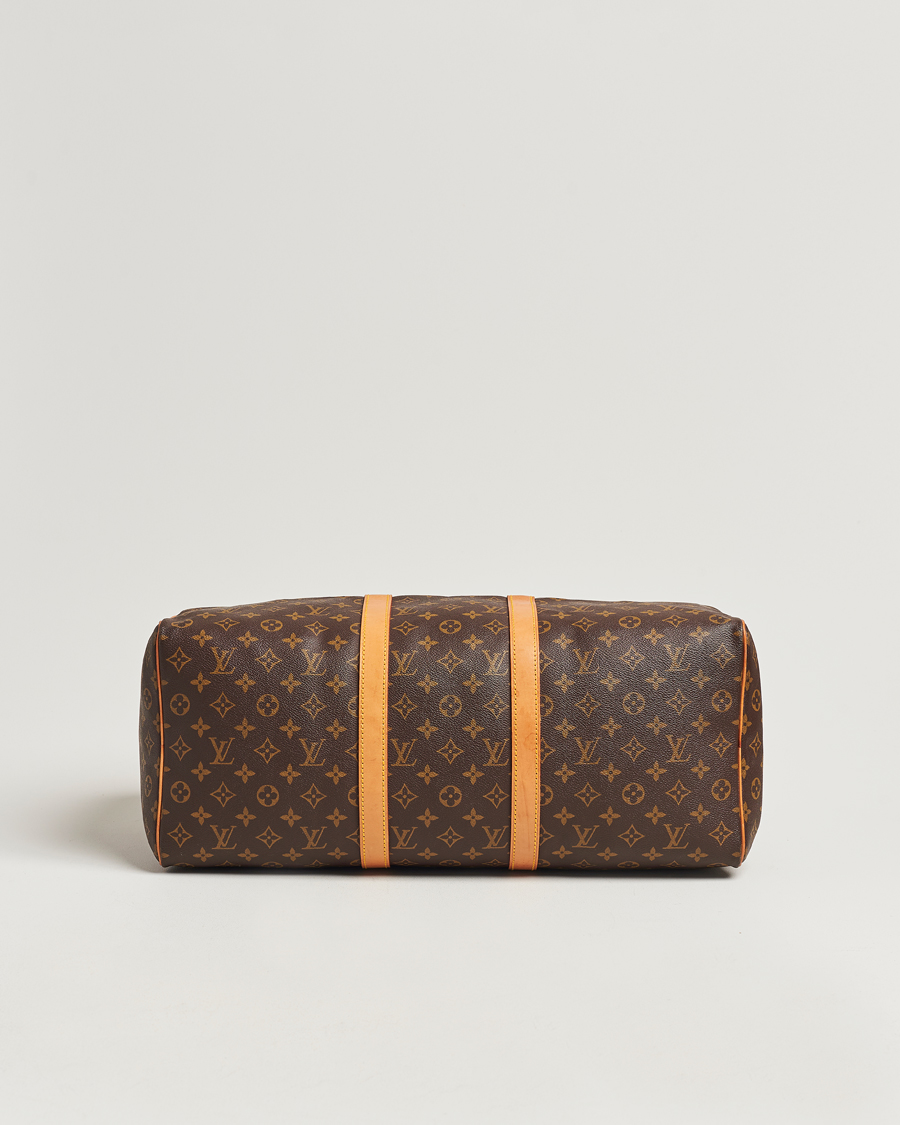 Homme | Louis Vuitton Pre-Owned Keepall 50 Bag Monogram | Louis Vuitton Pre-Owned | Keepall 50 Bag Monogram