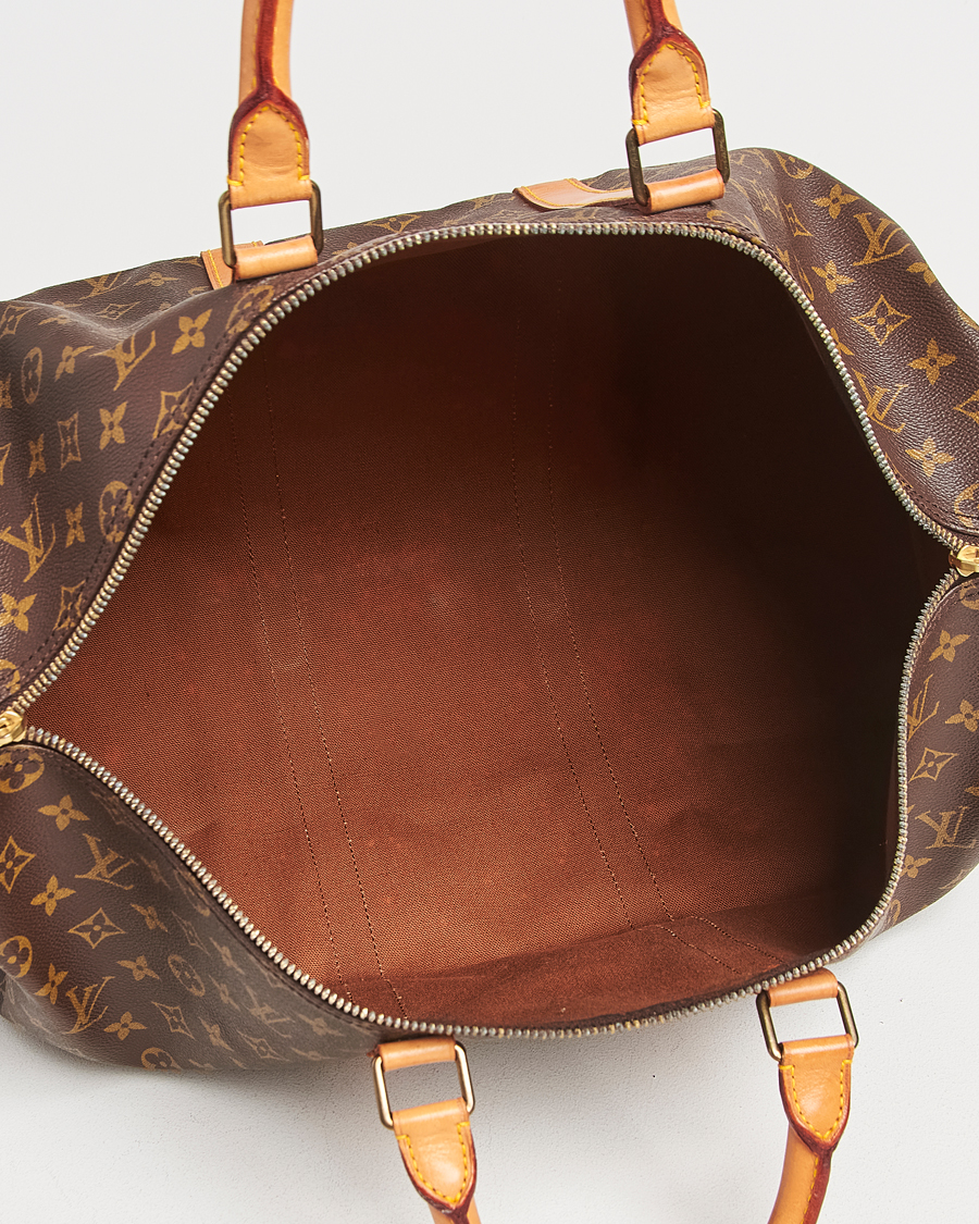 Homme | Louis Vuitton Pre-Owned Keepall 50 Bag Monogram | Louis Vuitton Pre-Owned | Keepall 50 Bag Monogram
