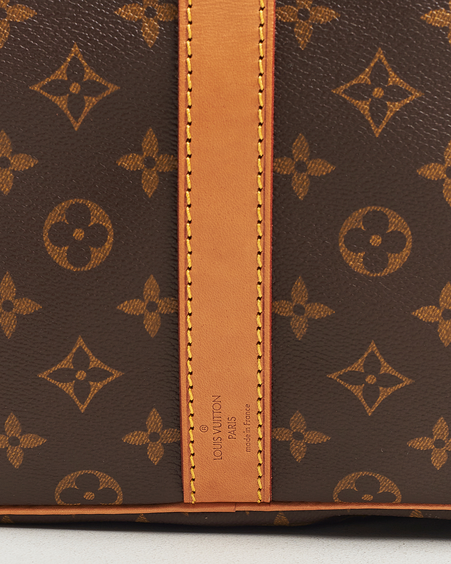 Homme | Louis Vuitton Pre-Owned Keepall Bandoulière 60 Monogram | Louis Vuitton Pre-Owned | Keepall Bandoulière 60 Monogram