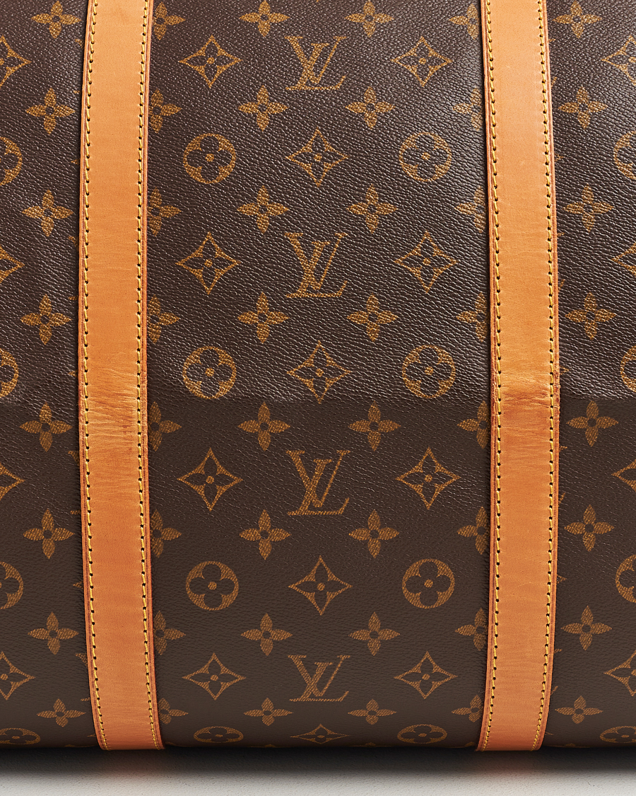 Homme | Louis Vuitton Pre-Owned Keepall Bandoulière 60 Monogram | Louis Vuitton Pre-Owned | Keepall Bandoulière 60 Monogram
