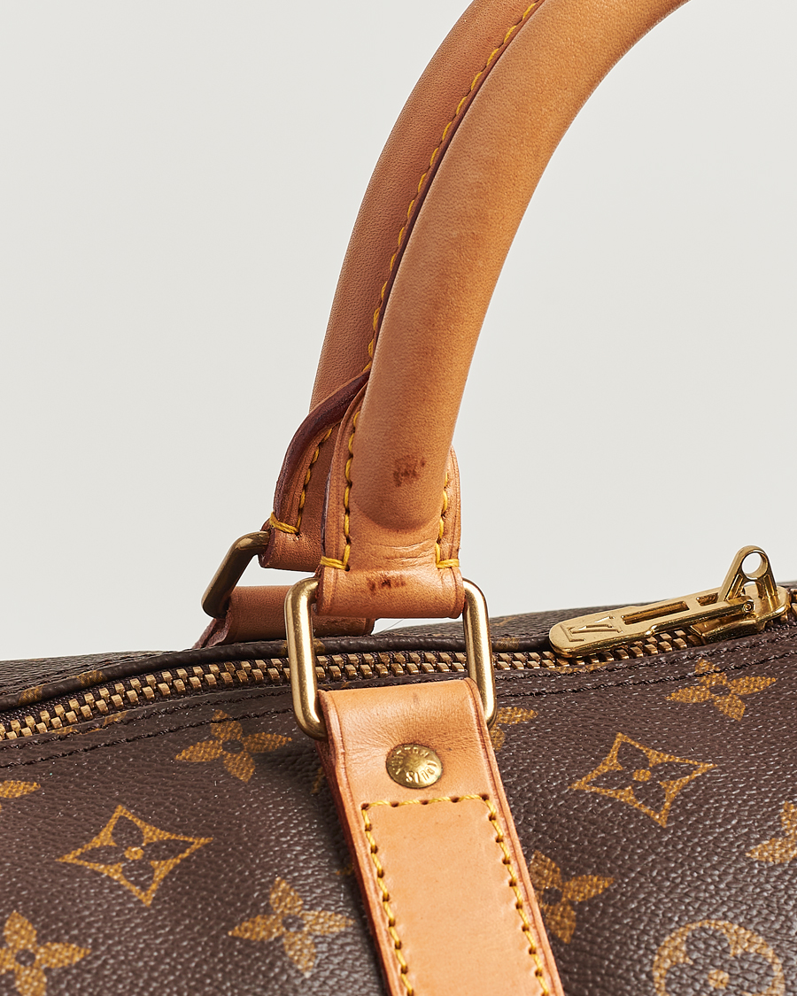 Homme | Louis Vuitton Pre-Owned Keepall Bandoulière 60 Monogram | Louis Vuitton Pre-Owned | Keepall Bandoulière 60 Monogram