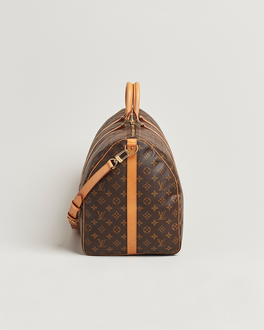 Homme | Louis Vuitton Pre-Owned Keepall Bandoulière 60 Monogram | Louis Vuitton Pre-Owned | Keepall Bandoulière 60 Monogram