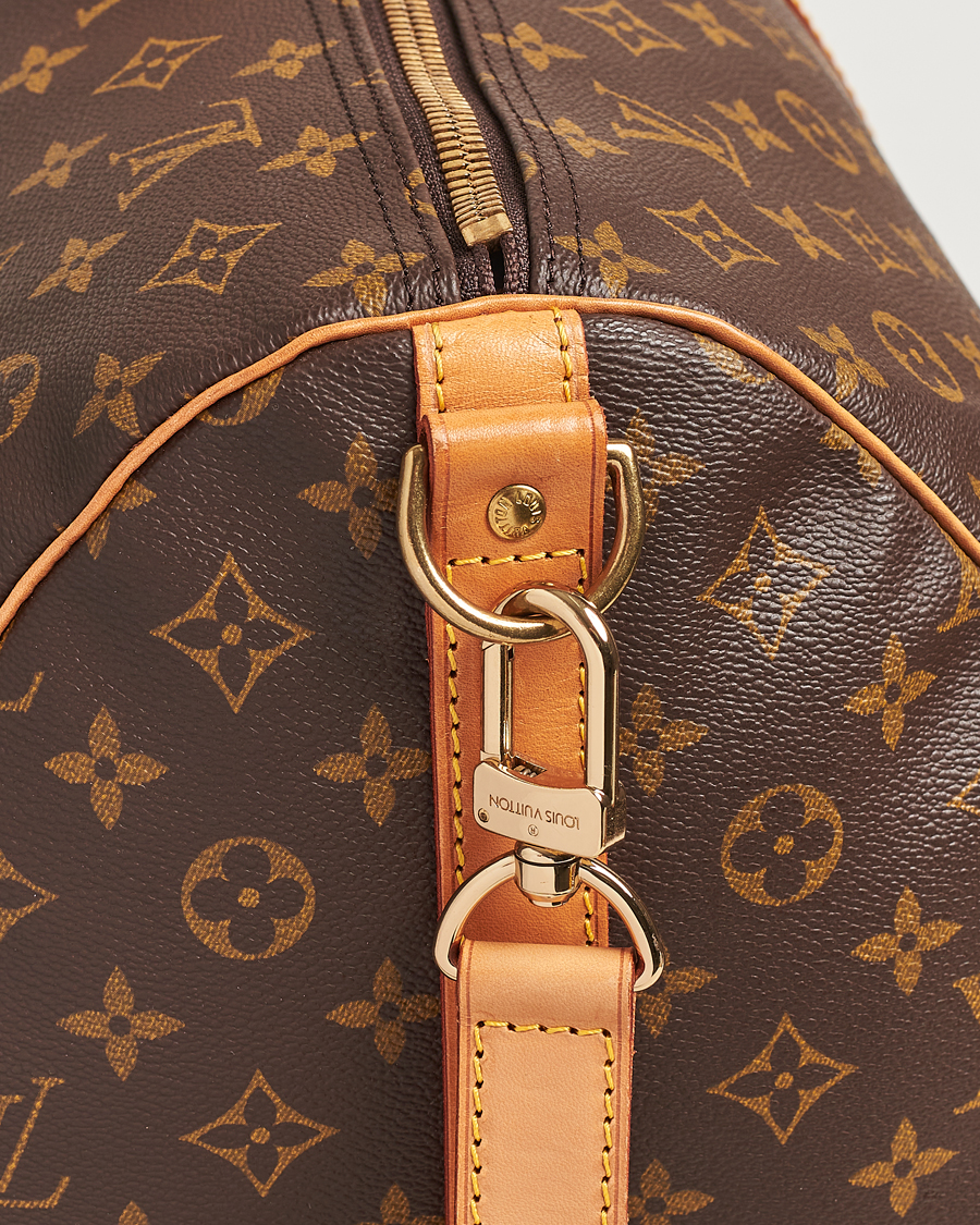 Homme | Louis Vuitton Pre-Owned Keepall Bandoulière 60 Monogram | Louis Vuitton Pre-Owned | Keepall Bandoulière 60 Monogram