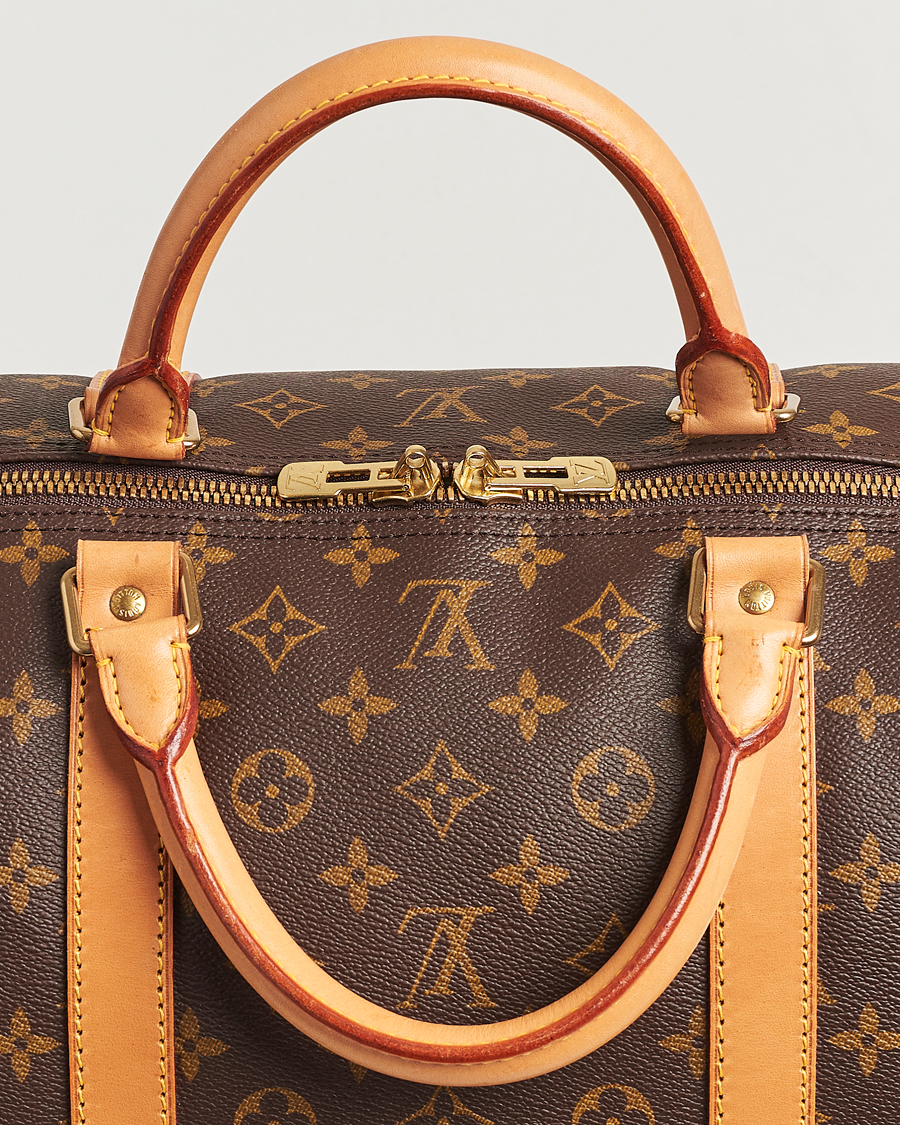 Homme | Louis Vuitton Pre-Owned Keepall Bandoulière 60 Monogram | Louis Vuitton Pre-Owned | Keepall Bandoulière 60 Monogram