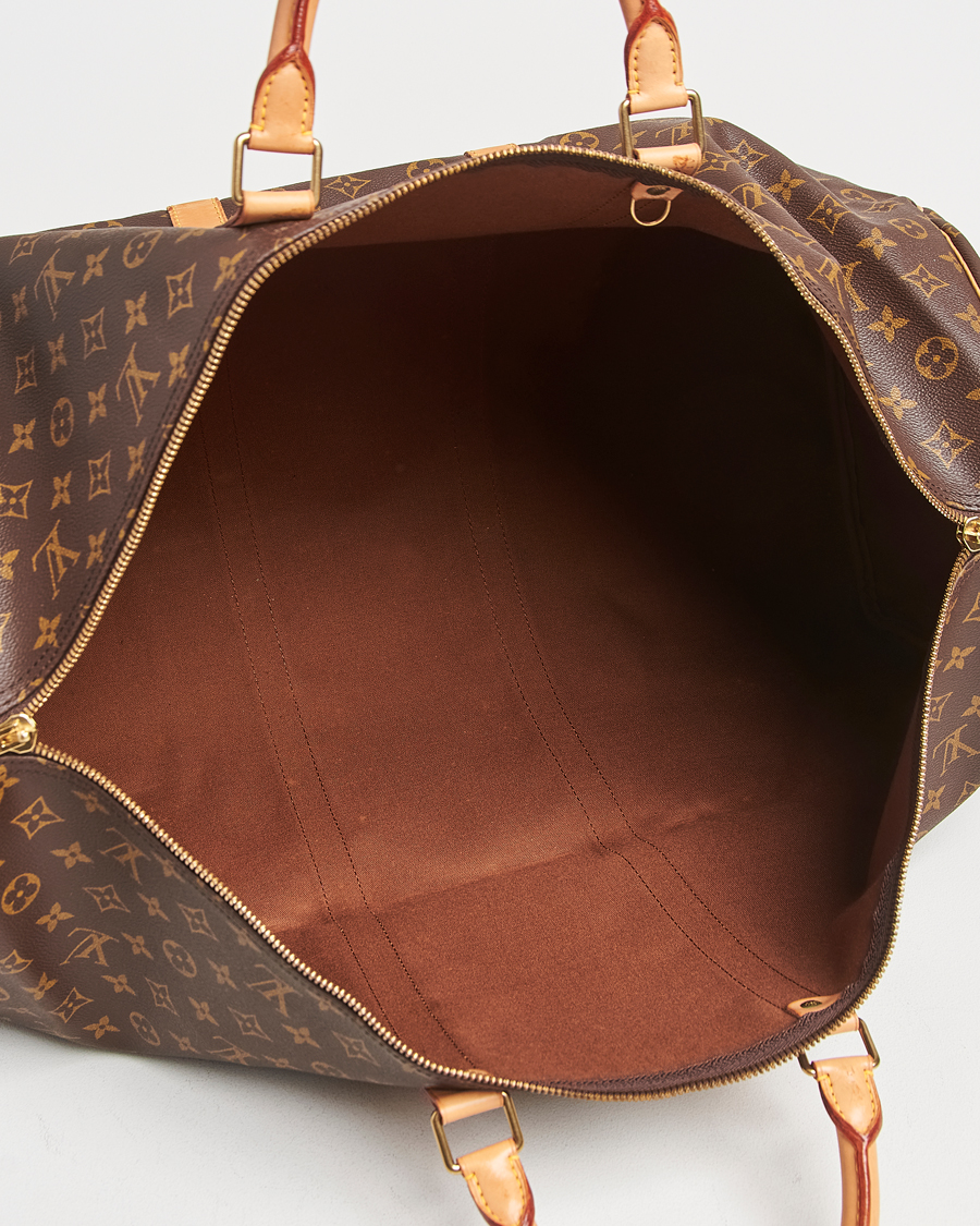 Homme | Louis Vuitton Pre-Owned Keepall Bandoulière 60 Monogram | Louis Vuitton Pre-Owned | Keepall Bandoulière 60 Monogram
