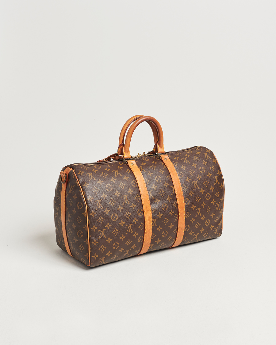 Homme | Pre-Owned & Vintage Bags | Louis Vuitton Pre-Owned | Keepall Bandoulière 45 Monogram 