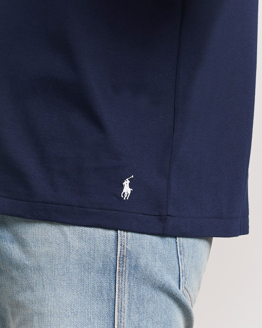 Homme | T-shirts | Polo Ralph Lauren | Logo Cotton Jersey Sleep T-Shirt Cruise Navy