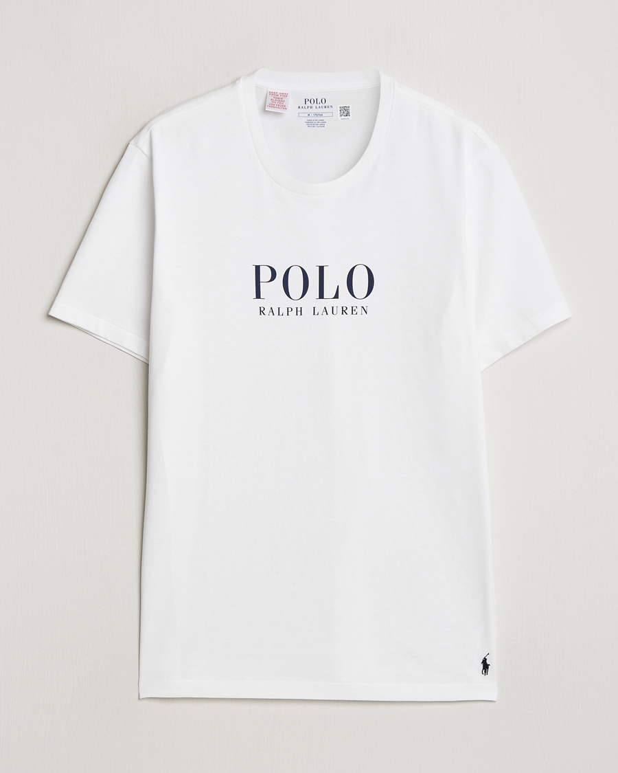 Homme | T-shirts | Polo Ralph Lauren | Logo Cotton Jersey Sleep T-Shirt White