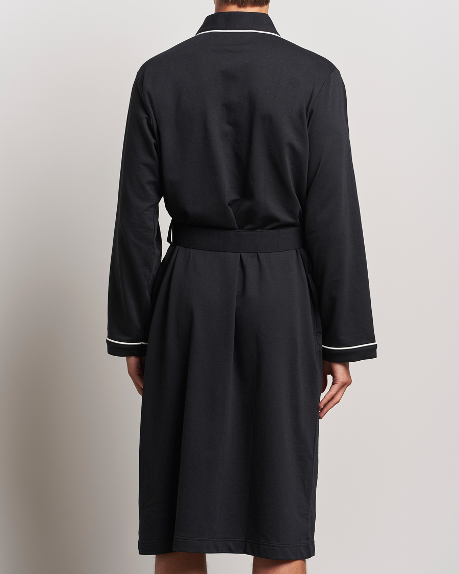 Homme | Peignoirs Et Pyjamas | Polo Ralph Lauren | Cotton Jersey Robe Black