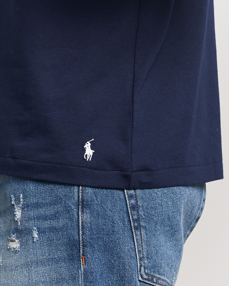 Homme | T-shirts | Polo Ralph Lauren | Logo Cotton Jersey Sleep T-Shirt Cruise Navy