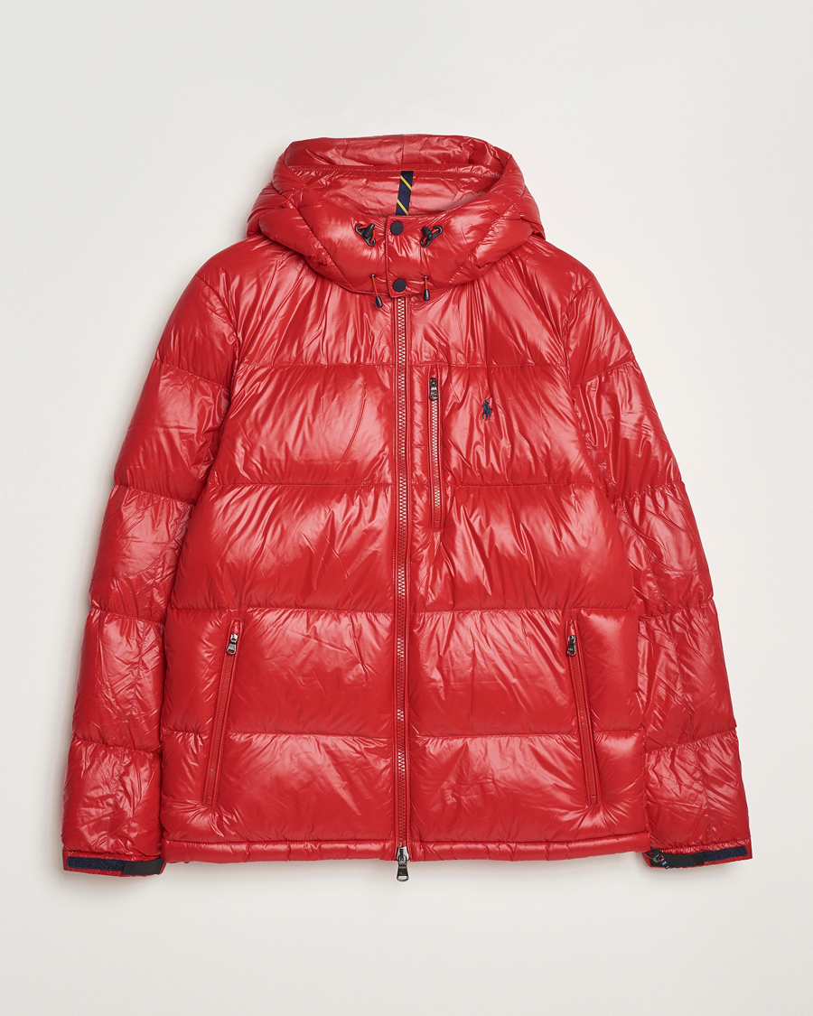 Homme | Manteaux Et Vestes | Polo Ralph Lauren | El Cap High Gloss Down Jacket RL 2000 Red Glossy