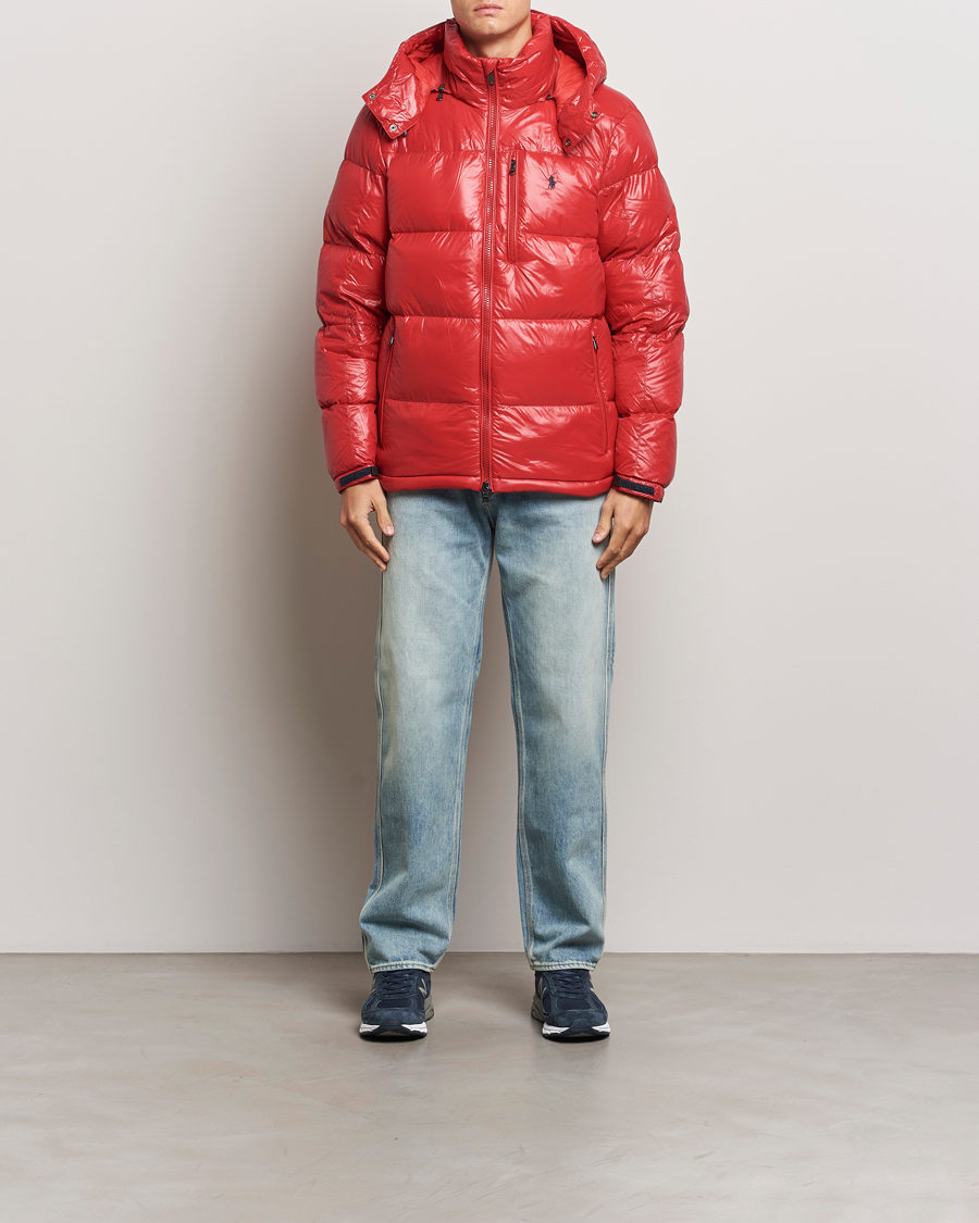 Homme | Manteaux Et Vestes | Polo Ralph Lauren | El Cap High Gloss Down Jacket RL 2000 Red Glossy