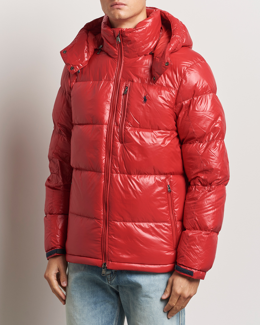 Homme | Manteaux Et Vestes | Polo Ralph Lauren | El Cap High Gloss Down Jacket RL 2000 Red Glossy