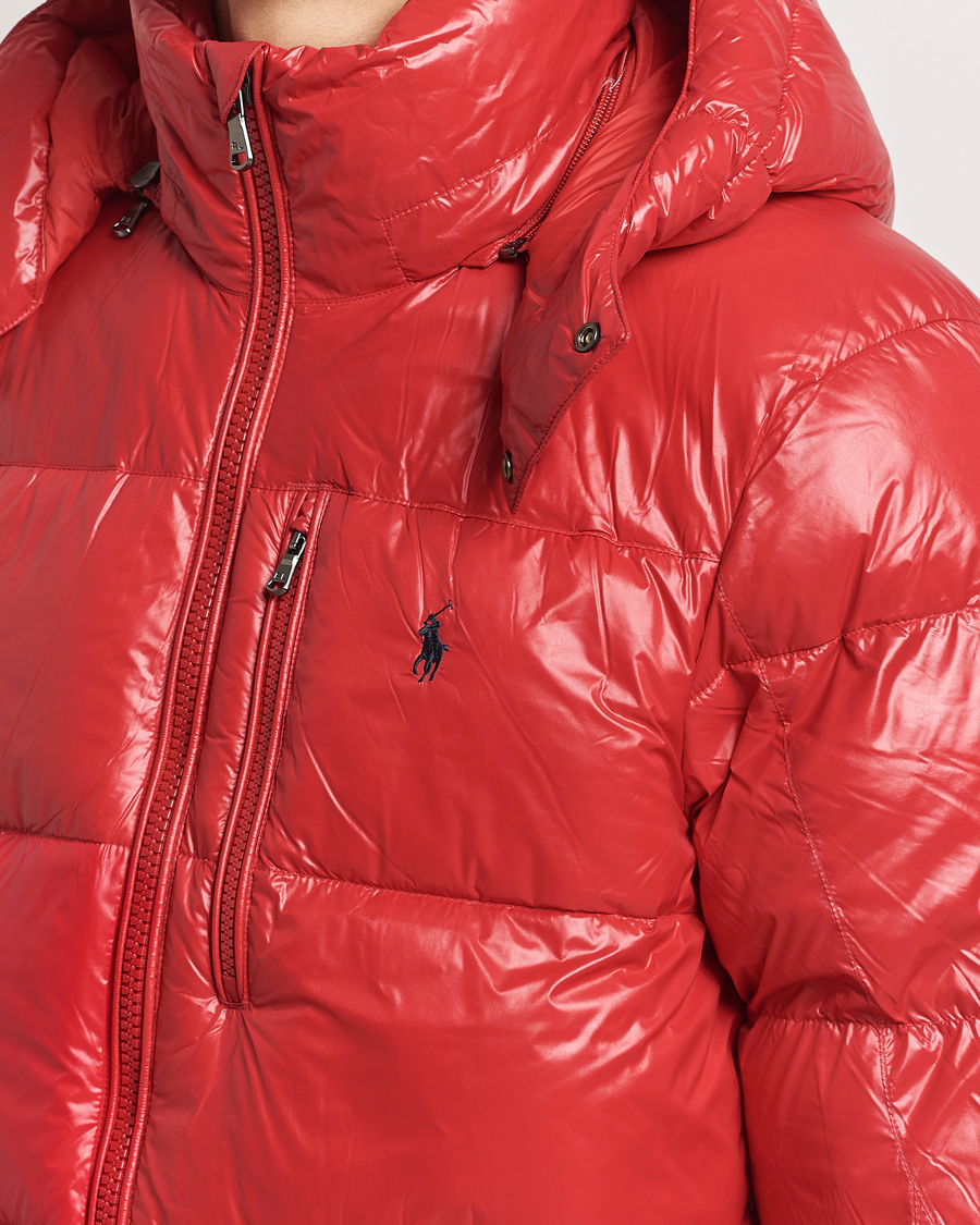 Homme | Manteaux Et Vestes | Polo Ralph Lauren | El Cap High Gloss Down Jacket RL 2000 Red Glossy
