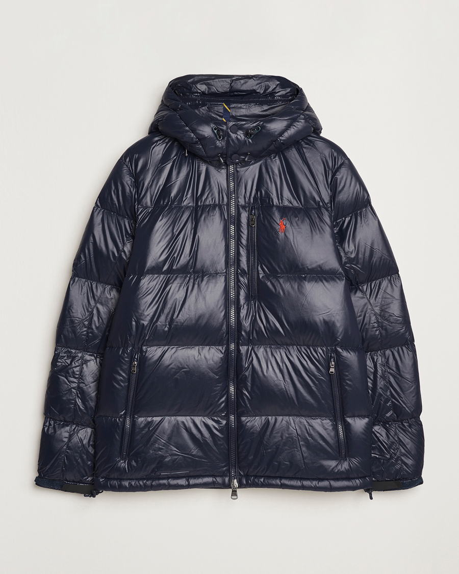 Homme | Manteaux Et Vestes | Polo Ralph Lauren | El Cap High Gloss Down Jacket Collection Navy Glossy