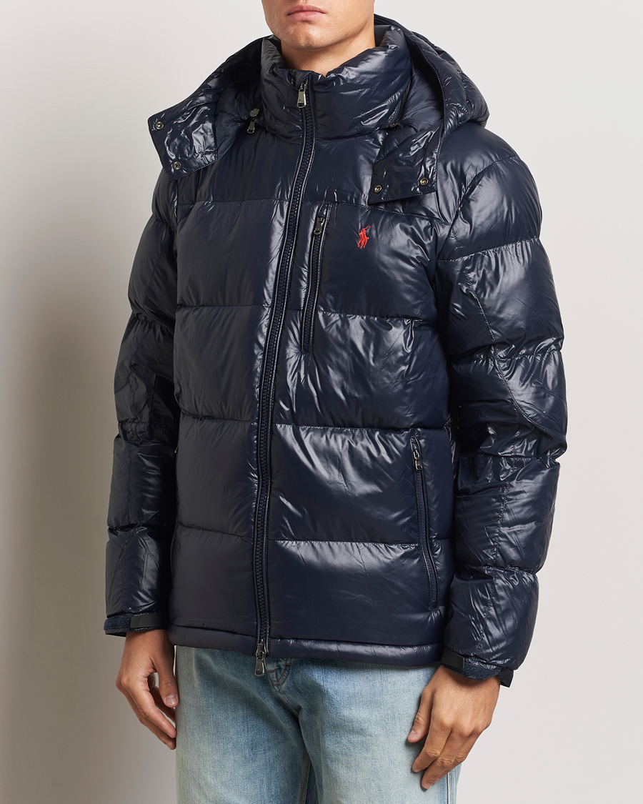 Homme | Manteaux Et Vestes | Polo Ralph Lauren | El Cap High Gloss Down Jacket Collection Navy Glossy