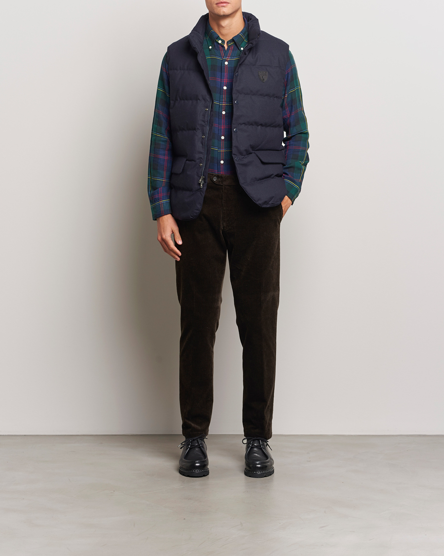 Homme | Manteaux Et Vestes | Polo Ralph Lauren | Dunn Wool Vest Collection Navy