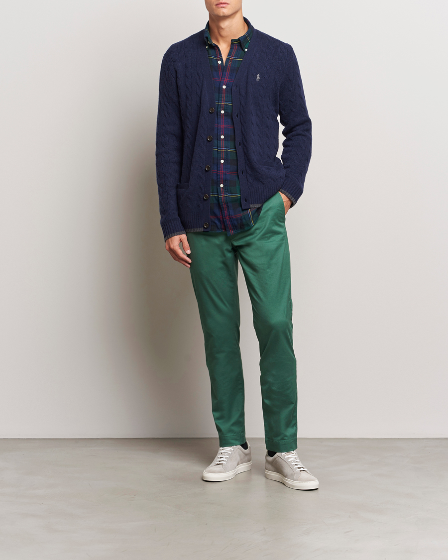 Homme | Pantalons | Polo Ralph Lauren | Slim Fit Stretch Chinos Washed Forest