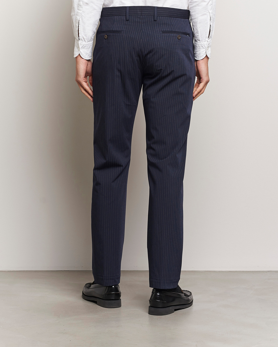 Homme | Pantalons | Polo Ralph Lauren | Straight Fit Hudson Pinstripe Pants Navy