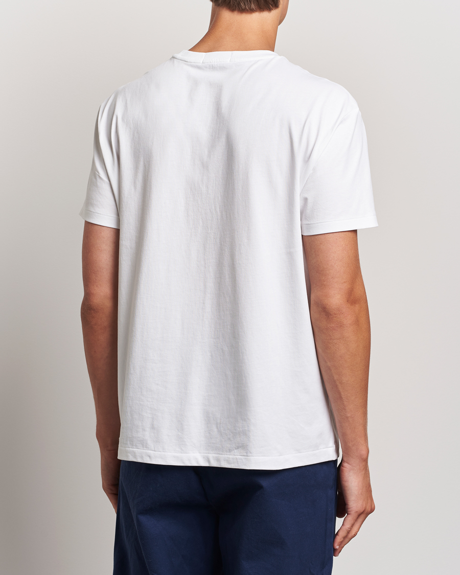 Homme | T-shirts | Polo Ralph Lauren | Crew Neck T-Shirt White Denim Bear