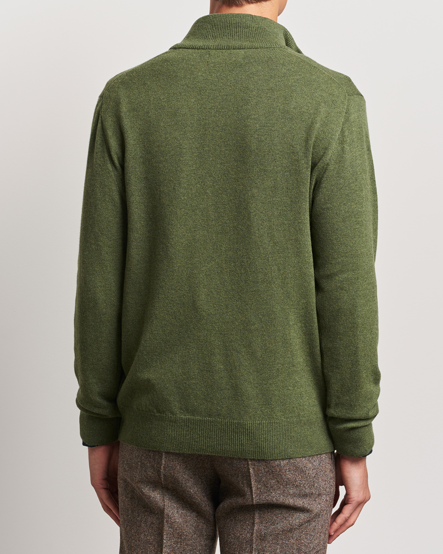 Homme | Pulls Et Tricots | Polo Ralph Lauren | Merino Half-Zip Sweater Classic Olive Heather