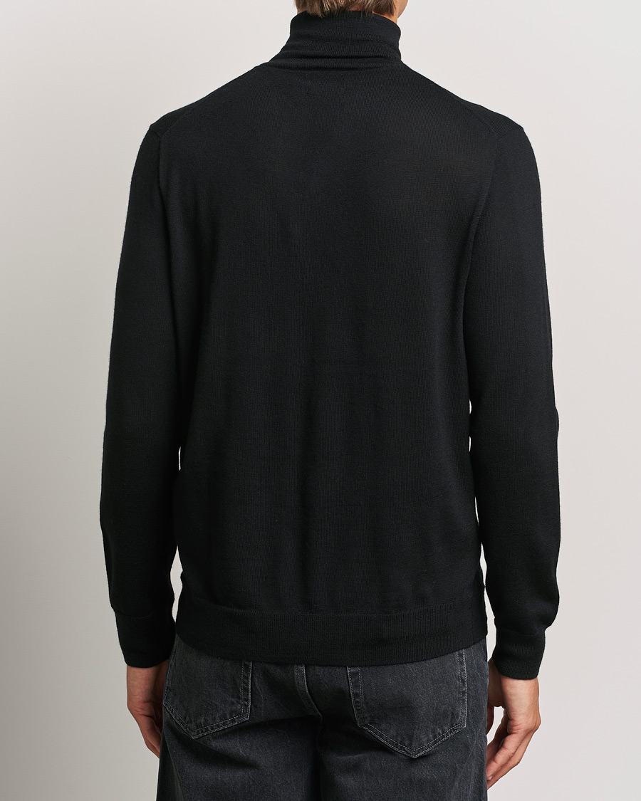 Homme | Pulls Et Tricots | Polo Ralph Lauren | Merino Knitted Rollneck Polo Black
