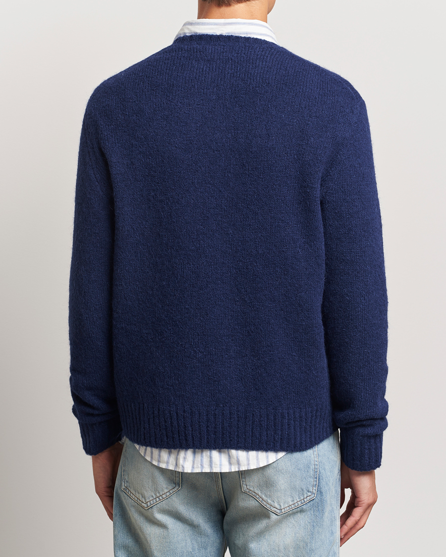 Homme | Pulls Et Tricots | Polo Ralph Lauren | Alpaca Crew Neck Sweater Bright Navy