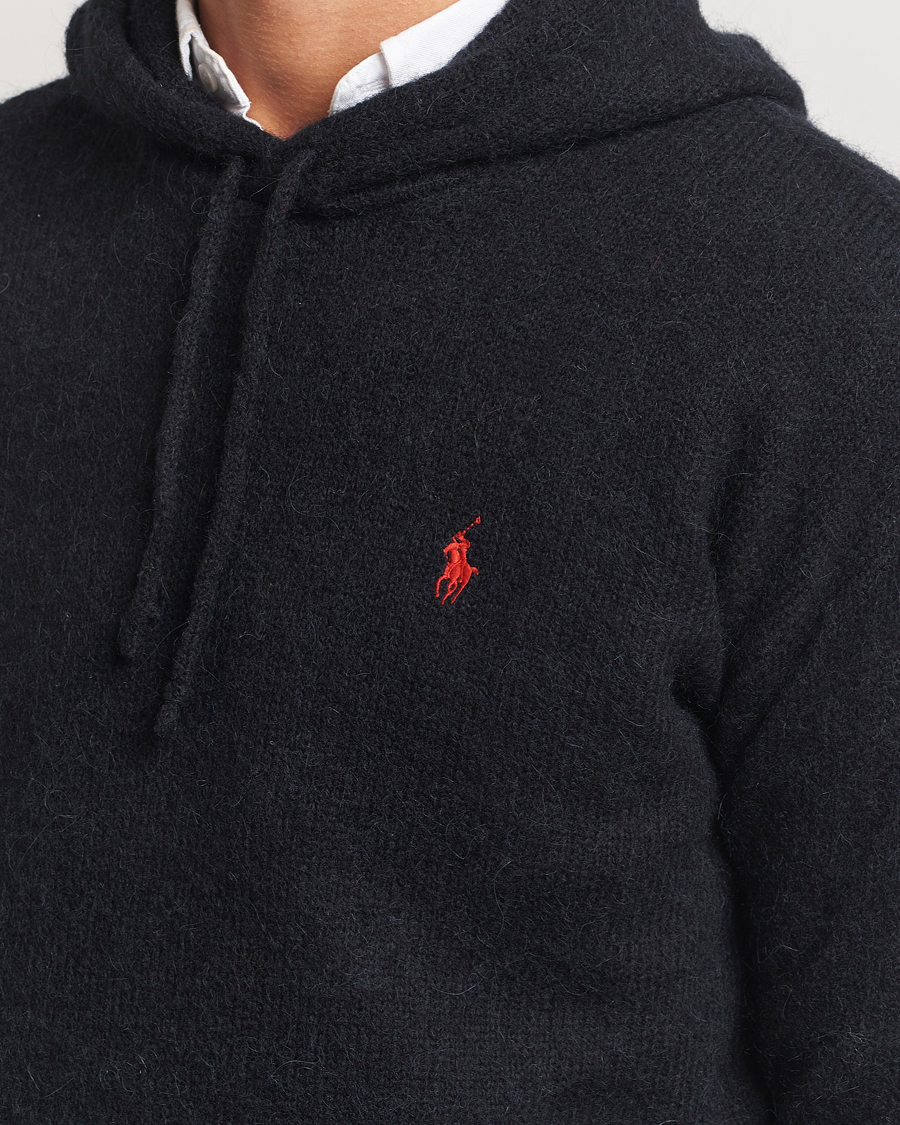 Homme | Pulls Et Tricots | Polo Ralph Lauren | Alpaca Hoodie Polo Black