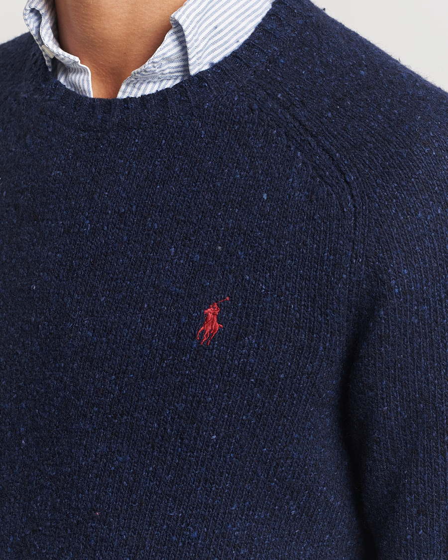 Homme | Pulls Et Tricots | Polo Ralph Lauren | Donegal Sweater Ancient Navy