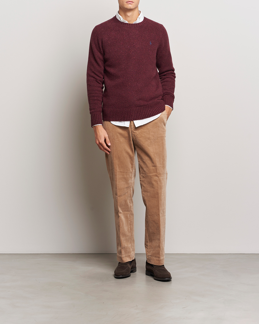 Homme | Pulls Et Tricots | Polo Ralph Lauren | Donegal Sweater Aged Wine