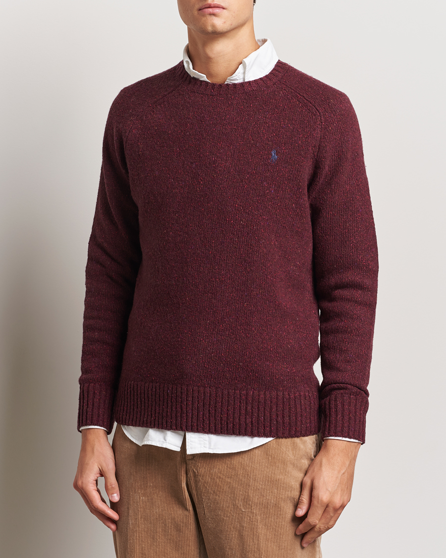 Homme | Pulls Et Tricots | Polo Ralph Lauren | Donegal Sweater Aged Wine